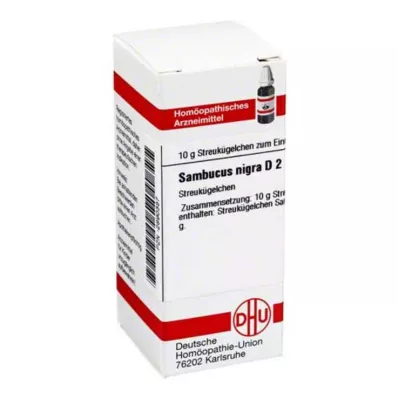 SAMBUCUS NIGRA D 2 kulor, 10 g