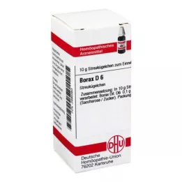 BORAX D 6 kulor, 10 g