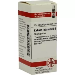 KALIUM JODATUM D 6 kulor, 10 g