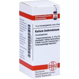 KALIUM BICHROMICUM D 12 kulor, 10 g