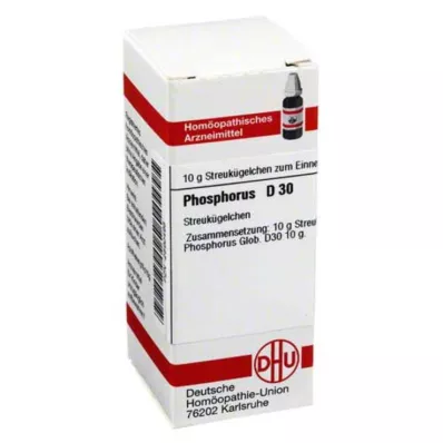 PHOSPHORUS D 30 globuli, 10 g PHOSPHORUS D 30 globuli, 10 g