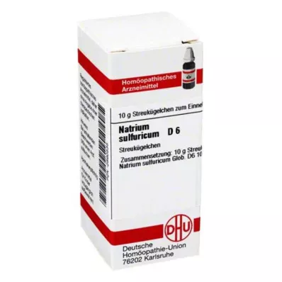 NATRIUM SULFURICUM D 6 kulor, 10 g NATRIUM SULFURICUM D 6 kulor, 10 g