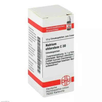 NATRIUM CHLORATUM C 30 globuli, 10 g NATRIUM CHLORATUM C 30 globuli, 10 g