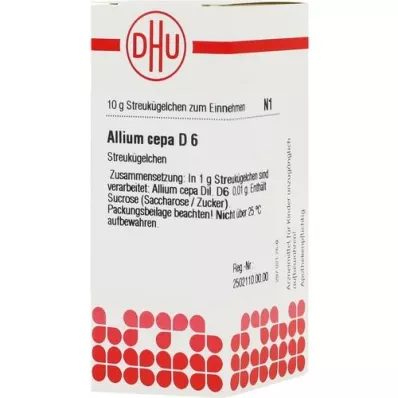 ALLIUM CEPA D 6 kulor, 10 g