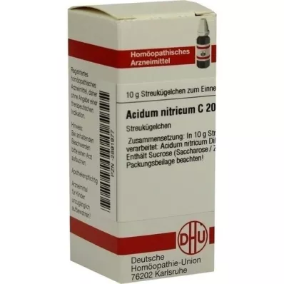 ACIDUM NITRICUM C 200 globuli, 10 g