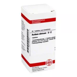 ACIDUM NITRICUM D 12 tabletter, 80 st