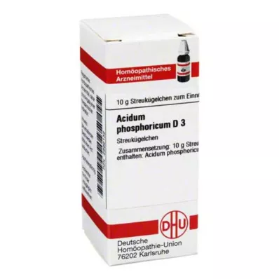 ACIDUM PHOSPHORICUM D 3 kulor, 10 g ACIDUM PHOSPHORICUM D 3 kulor, 10 g