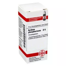 ACIDUM PHOSPHORICUM D 6 kulor, 10 g