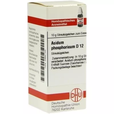 ACIDUM PHOSPHORICUM D 12 kulor, 10 g