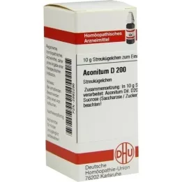 ACONITUM D 200 globuli, 10 g