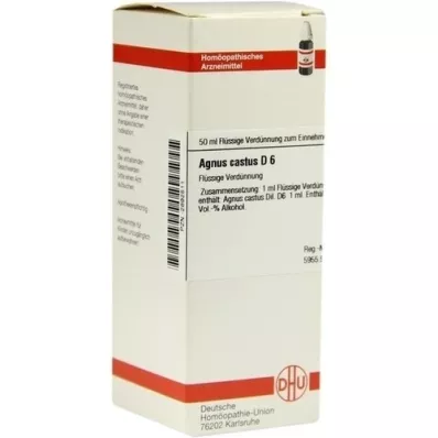 AGNUS CASTUS D 6 Utspädning, 50 ml