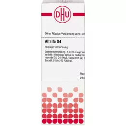 ALFALFA D 4 utspädning, 20 ml