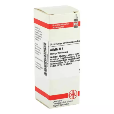 ALFALFA D 4 utspädning, 20 ml
