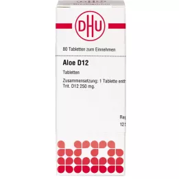 ALOE D 12 tabletter, 80 st