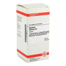 ARGENTUM NITRICUM D 8 tabletter, 200 st