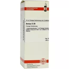 ARNICA D 20 utspädning, 50 ml