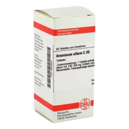 ARSENICUM ALBUM C 30 tabletter, 80 pc