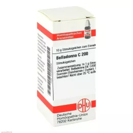 BELLADONNA C 200 globuli, 10 g