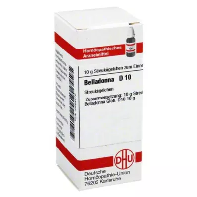 BELLADONNA D 10 globuli, 10 g BELLADONNA D 10 globuli, 10 g