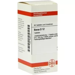 BORAX D 12 tabletter, 80 st