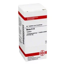 BORAX D 12 tabletter, 80 st