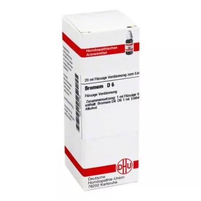 BROMUM D 6 Utspädning, 20 ml