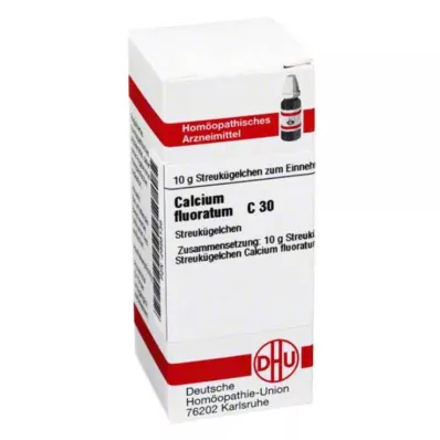 CALCIUM FLUORATUM C 30 globuli, 10 g CALCIUM FLUORATUM C 30 globuli, 10 g
