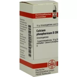 CALCIUM PHOSPHORICUM D 200 globuli, 10 g