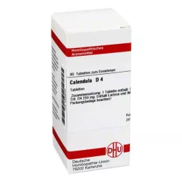 CALENDULA D 4 tabletter, 80 pc
