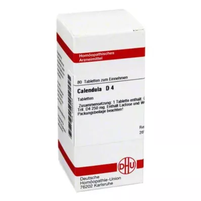 CALENDULA D 4 tabletter, 80 pc