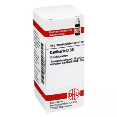 CANTHARIS D 30 globuli, 10 g