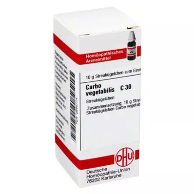 CARBO VEGETABILIS C 30 globuli, 10 g CARBO VEGETABILIS C 30 globuli, 10 g