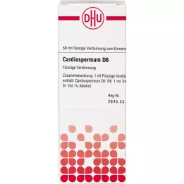 CARDIOSPERMUM D 6 Utspädning, 50 ml