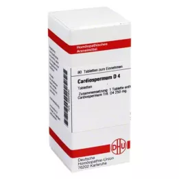 CARDIOSPERMUM D 4 tabletter, 80 pc