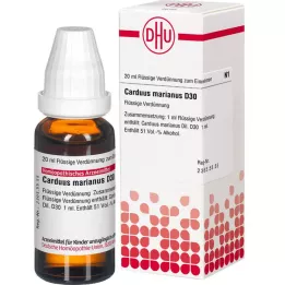 CARDUUS MARIANUS D 30 utspädning, 20 ml