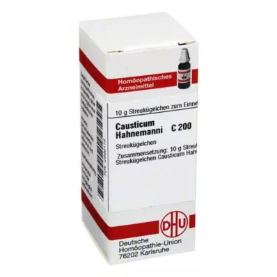 CAUSTICUM HAHNEMANNI C 200 globuli, 10 g