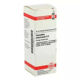 CEANOTHUS AMERICANUS D 2 Utspädning, 20 ml