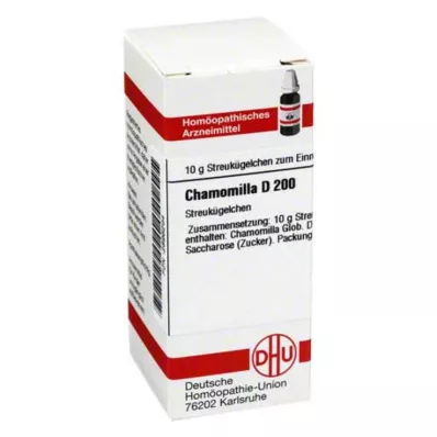CHAMOMILLA D 200 globuli, 10 g