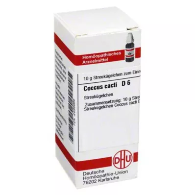 COCCUS kaktus D 6 kulor, 10 g COCCUS kaktus D 6 kulor, 10 g
