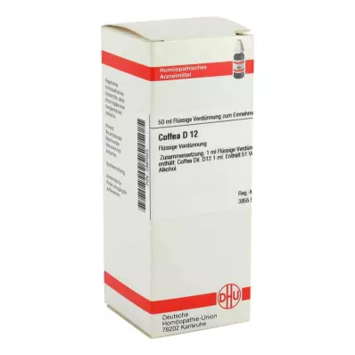COFFEA D 12 Utspädning, 50 ml COFFEA D 12 Utspädning, 50 ml