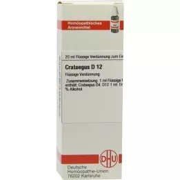 CRATAEGUS D 12 Utspädning, 20 ml