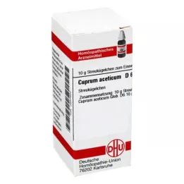 CUPRUM ACETICUM D 6 kulor, 10 g