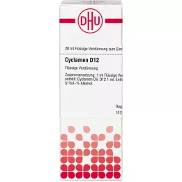 CYCLAMEN D 12 Utspädning, 20 ml