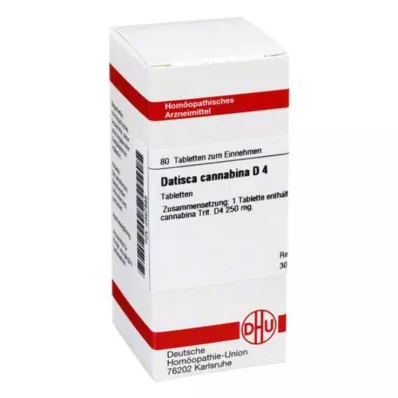 DATISCA cannabina D 4 tabletter, 80 st DATISCA cannabina D 4 tabletter, 80 st
