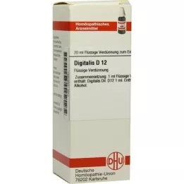 DIGITALIS D 12 Utspädning, 20 ml