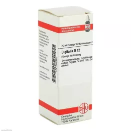 DIGITALIS D 12 Utspädning, 20 ml