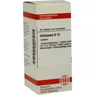 ECHINACEA HAB D 12 tabletter, 80 st