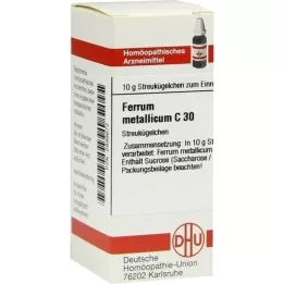 FERRUM METALLICUM C 30 globuli, 10 g