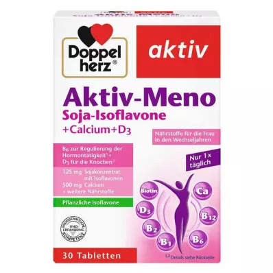 DOPPELHERZ Aktiva Meno-tabletter, 30 st DOPPELHERZ Aktiva Meno-tabletter, 30 st