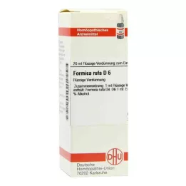 FORMICA RUFA D 6 Utspädning, 20 ml